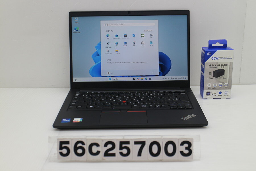 Rakuten - Lenovo ThinkPad E14 Gen4 Core i7 1255U 1.7GHz/16GB/256GB(SSD)/14W/FHD(1920x1080)/Win11【中古】【20260612】