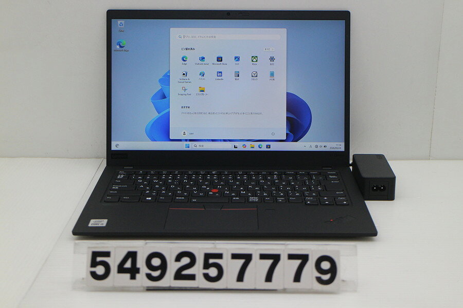 Lenovo ThinkPad X1 Carbon 8th Gen Core i5 10210U 1.6GHz/8GB/256GB(SSD)/14W/FHD(1920x1080)/Win11