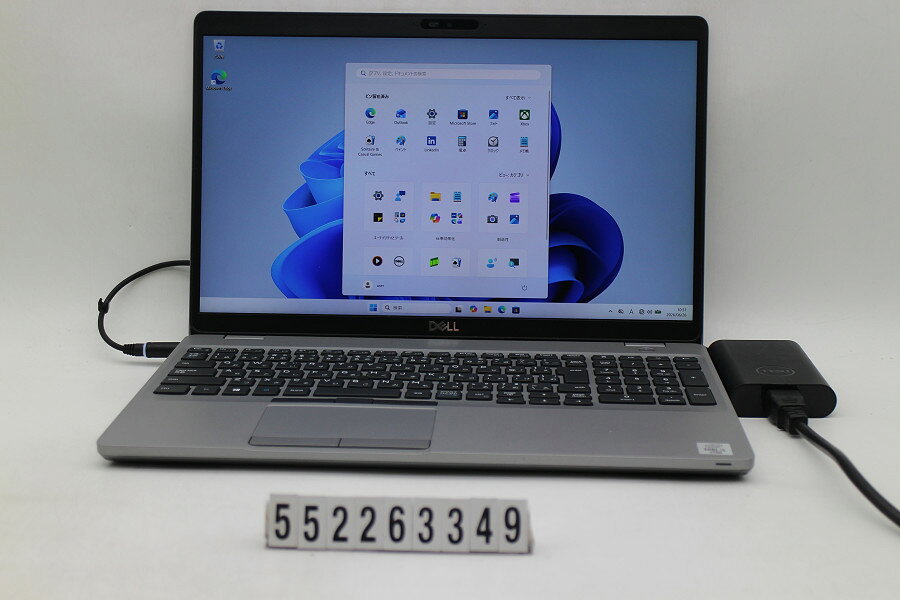 DELL Latitude 5510 Core i5 10310U 1.7GHz/16GB/256GB(SSD)/15.6W/FHD(1920x1080)/Win11【中古】【20260630】