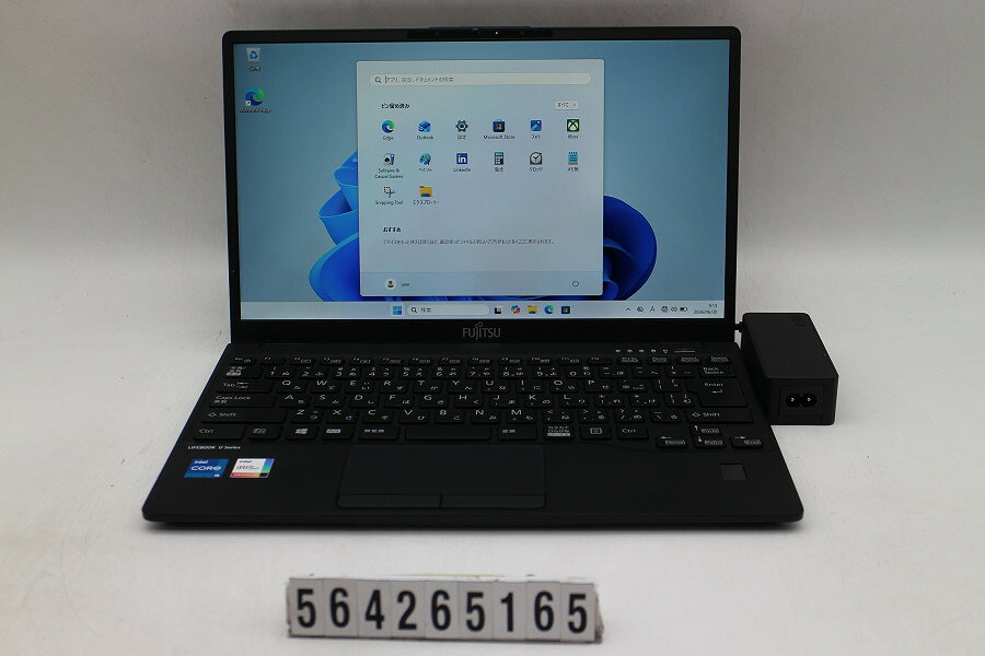 商品情報 No.564265165メーカー富士通商品名 型番・型名LIFEBOOK U9311/F※FMVU34021仕様■基本スペック　・CPU：Corei5 1145G7 2.6GHz(4コア8スレッド)　・メモリ：8192MB(変更不可)　・HDD：256GB(SSD)　・VGA：オンボード　・DRIVE：なし　・モニター：13.3インチワイドFHD(1920x1080)　・その他機能：無線LAN Bluetooth SDスロット USB3.0 HDMI Webカメラ 指紋認証 顔認証 USB(Type-C)　・リカバリ：11 Pro 64bitリカバリ済(OS導入済)状態・動作状況■動作：中古動作品 ※液晶パネル面：確認した限り薄いキーボード痕あり ※液晶表示：確認した限り黒ムラあり ※バッテリ状態：充電駆動可能 ※バッテリは保証対象外となります。外観■汚れ　・外装汚れ若干有り。■シール痕　・若干あり。■傷　・外装に使用に差し支えない擦り傷がございます。■その他　・中古品のため使用に差し支えない傷、汚れがある場合がございます。　・本体内外装は清掃しておりますが、多少の汚れが残っている可能性がございます。　・天板摩耗 パームレスト摩耗 タッチパッド摩耗 液晶枠摩耗 内観摩耗あり　・キーボード特記事項：摩耗あり附属品■付属品(下記に記載の物以外は付属いたしません。また、写真に掲載の無い物は付属いたしません)　・ACアダプター■特記欠品　・ゴム足欠品対応情報-備考　・11 Pro 64bitリカバリ済(OS導入済)※リカバリ完了しておりますので、お届け後すぐにご利用頂けます。ご注意　・掲載中の商品について、一部の在庫は各地方のPCコンフル店頭でも展示、販売しています。　・搭載されたSSDやバッテリー等に関して、お問い合わせによる追加の状態確認(健康状態や残量等)は誠に申し訳ありませんが対応いたしておりません。　・店頭で展示している関係上、ごく稀に展示中の破損や付属品の欠損等が発生する場合がございます。その際には、当店よりお客さまにご連絡させていただきます。　・その場合、代替品をご提案させていただきます。ご提案商品がご注文者様の要件に添いません場合はキャンセル対応させて頂きます。　・PCコンフルの在庫に関しましては、同時発送およびサイズによりますが同梱発送を対応させて頂けます。但し在庫が複数拠点の場合、対応がかないません。