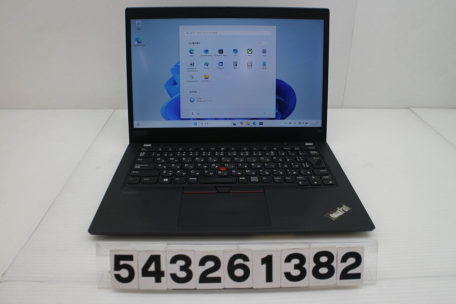 【ジャンク品】Lenovo ThinkPad X13 Gen1 Ryzen 3 PRO 4450U 2.5GHz/16GB/128GB(SSD)/13.3W/FHD(1920x1080)/Win11【中古】【20260722】