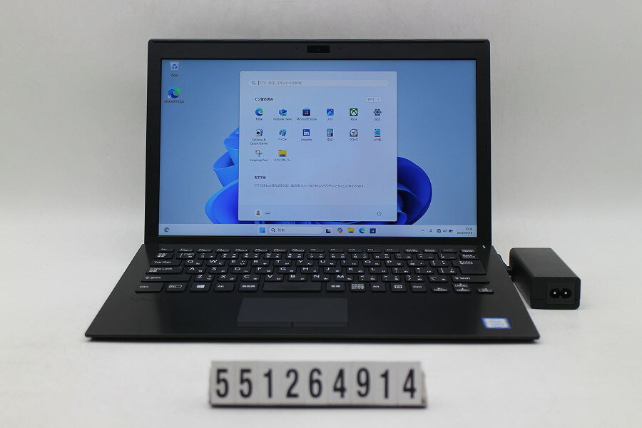 VAIO VJPG11C12N Core i5 8250U 1.6GHz/8GB/256GB(SSD)/13.3W/FHD(1920x1080)/Win11【中古】【20260722】