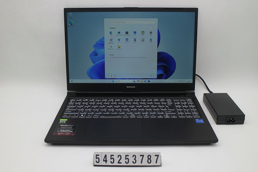 mouse computer G-TUNE Core i7 12700H 2.3GHz/64GB/2048GB(SSD/Win11/NVIDIA GeForce RTX3050 Ti Laptop GPU AC規格違い 【中古】【20260819】