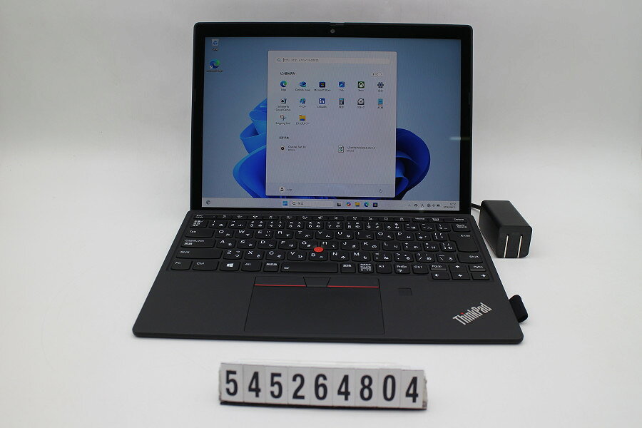 商品情報 No.545264804メーカーLenovo商品名 型番・型名ThinkPad X12 Detachable Gen1※20UVS2XQ00仕様■基本スペック　・CPU：Corei5 1130G7 1.1GHz(4コア8スレッド)　・メモリ：16384MB(変更不可)　・HDD：256GB(SSD)　・VGA：オンボード　・DRIVE：なし　・モニター：12.3インチワイドFHD(1920x1280) タッチパネルグレア液晶　・その他機能：無線LAN Bluetooth USB3.0 Webカメラ 指紋認証 顔認証 USB(Type-C) バックライト付キーボード　・リカバリ：11 Pro 64bitリカバリ済(OS導入済)状態・動作状況■動作：中古動作品 ※液晶パネル面：確認した限り目立つ傷なし ※液晶表示：確認した限り目立つ表示不良なし ※バッテリ状態：充電駆動可能 ※バッテリは保証対象外となります。外観■汚れ　・外装汚れ若干有り。■シール痕　・若干あり。■傷　・外装に使用に差し支えない擦り傷がございます。■その他　・中古品のため使用に差し支えない傷、汚れがある場合がございます。　・本体内外装は清掃しておりますが、多少の汚れが残っている可能性がございます。　・天板擦り傷 摩耗 パームレスト摩耗 タッチパッド摩耗 テカリ 背面擦り傷 底面擦り傷あり　・キーボード特記事項：摩耗あり附属品■付属品(下記に記載の物以外は付属いたしません。また、写真に掲載の無い物は付属いたしません)　・ACアダプター対応情報-備考　・11 Pro 64bitリカバリ済(OS導入済)※リカバリ完了しておりますので、お届け後すぐにご利用頂けます。ご注意　・掲載中の商品について、一部の在庫は各地方のPCコンフル店頭でも展示、販売しています。　・搭載されたSSDやバッテリー等に関して、お問い合わせによる追加の状態確認(健康状態や残量等)は誠に申し訳ありませんが対応いたしておりません。　・店頭で展示している関係上、ごく稀に展示中の破損や付属品の欠損等が発生する場合がございます。その際には、当店よりお客さまにご連絡させていただきます。　・その場合、代替品をご提案させていただきます。ご提案商品がご注文者様の要件に添いません場合はキャンセル対応させて頂きます。　・PCコンフルの在庫に関しましては、同時発送およびサイズによりますが同梱発送を対応させて頂けます。但し在庫が複数拠点の場合、対応がかないません。