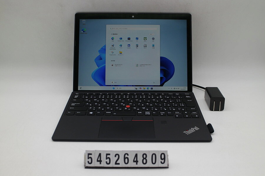 商品情報 No.545264809メーカーLenovo商品名 型番・型名ThinkPad X12 Detachable Gen1※20UVS2XQ00仕様■基本スペック　・CPU：Corei5 1130G7 1.1GHz(4コア8スレッド)　・メモリ：16384MB(変更不可)　・HDD：256GB(SSD)　・VGA：オンボード　・DRIVE：なし　・モニター：12.3インチワイドFHD(1920x1280) タッチパネルグレア液晶　・その他機能：無線LAN Bluetooth USB3.0 Webカメラ 指紋認証 顔認証 USB(Type-C) バックライト付キーボード　・リカバリ：11 Pro 64bitリカバリ済(OS導入済)状態・動作状況■動作：中古動作品 ※液晶パネル面：確認した限りキーボード痕あり ※液晶表示：確認した限り目立つ表示不良なし ※バッテリ状態：充電駆動可能 ※バッテリは保証対象外となります。外観■汚れ　・外装汚れ若干有り。■シール痕　・若干あり。■傷　・外装に使用に差し支えない擦り傷がございます。■その他　・中古品のため使用に差し支えない傷、汚れがある場合がございます。　・本体内外装は清掃しておりますが、多少の汚れが残っている可能性がございます。　・天板擦り傷 摩耗 パームレスト摩耗 タッチパッド摩耗 背面擦り傷 底面擦り傷あり　・キーボード特記事項：若干の摩耗あり附属品■付属品(下記に記載の物以外は付属いたしません。また、写真に掲載の無い物は付属いたしません)　・ACアダプター対応情報-備考　・11 Pro 64bitリカバリ済(OS導入済)※リカバリ完了しておりますので、お届け後すぐにご利用頂けます。ご注意　・掲載中の商品について、一部の在庫は各地方のPCコンフル店頭でも展示、販売しています。　・搭載されたSSDやバッテリー等に関して、お問い合わせによる追加の状態確認(健康状態や残量等)は誠に申し訳ありませんが対応いたしておりません。　・店頭で展示している関係上、ごく稀に展示中の破損や付属品の欠損等が発生する場合がございます。その際には、当店よりお客さまにご連絡させていただきます。　・その場合、代替品をご提案させていただきます。ご提案商品がご注文者様の要件に添いません場合はキャンセル対応させて頂きます。　・PCコンフルの在庫に関しましては、同時発送およびサイズによりますが同梱発送を対応させて頂けます。但し在庫が複数拠点の場合、対応がかないません。