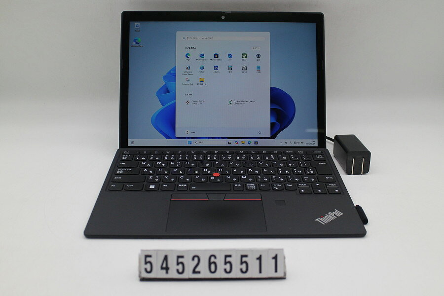 商品情報 No.545265511メーカーLenovo商品名 型番・型名ThinkPad X12 Detachable Gen1※20UVS2XQ00仕様■基本スペック　・CPU：Corei5 1130G7 1.1GHz(4コア8スレッド)　・メモリ：16384MB(変更不可)　・HDD：256GB(SSD)　・VGA：オンボード　・DRIVE：なし　・モニター：12.3インチワイドFHD(1920x1280) タッチパネルグレア液晶　・その他機能：無線LAN Bluetooth USB3.0 Webカメラ 指紋認証 顔認証 USB(Type-C) バックライト付キーボード　・リカバリ：11 Pro 64bitリカバリ済(OS導入済)状態・動作状況■動作：中古動作品 ※液晶パネル面：確認した限りキーボード痕あり ※液晶表示：確認した限り目立つ表示不良なし ※バッテリ状態：充電駆動可能 ※バッテリは保証対象外となります。外観■汚れ　・外装汚れ若干有り。■シール痕　・若干あり。■傷　・外装に使用に差し支えない擦り傷がございます。■その他　・中古品のため使用に差し支えない傷、汚れがある場合がございます。　・本体内外装は清掃しておりますが、多少の汚れが残っている可能性がございます。　・天板擦り傷 摩耗 パームレスト摩耗 タッチパッド摩耗 テカリ 背面擦り傷 底面擦り傷あり　・キーボード特記事項：摩耗あり附属品■付属品(下記に記載の物以外は付属いたしません。また、写真に掲載の無い物は付属いたしません)　・ACアダプター対応情報-備考　・11 Pro 64bitリカバリ済(OS導入済)※リカバリ完了しておりますので、お届け後すぐにご利用頂けます。ご注意　・掲載中の商品について、一部の在庫は各地方のPCコンフル店頭でも展示、販売しています。　・搭載されたSSDやバッテリー等に関して、お問い合わせによる追加の状態確認(健康状態や残量等)は誠に申し訳ありませんが対応いたしておりません。　・店頭で展示している関係上、ごく稀に展示中の破損や付属品の欠損等が発生する場合がございます。その際には、当店よりお客さまにご連絡させていただきます。　・その場合、代替品をご提案させていただきます。ご提案商品がご注文者様の要件に添いません場合はキャンセル対応させて頂きます。　・PCコンフルの在庫に関しましては、同時発送およびサイズによりますが同梱発送を対応させて頂けます。但し在庫が複数拠点の場合、対応がかないません。