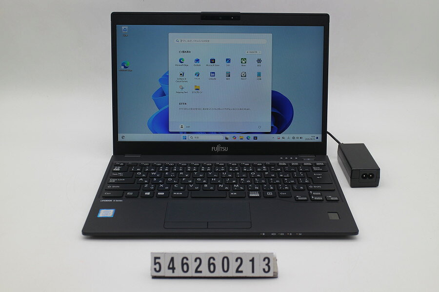 商品情報 No.546260213メーカー富士通商品名 型番・型名LIFEBOOK U939/A※FMVU19011仕様■基本スペック　・CPU：Corei5 8365U 1.6GHz(4コア8スレッド)　・メモリ：8192MB(変更不可)　・HDD：128GB(SSD)　・VGA：オンボード　・DRIVE：なし　・モニター：13.3インチワイドFHD(1920x1080)　・その他機能：無線LAN Bluetooth SDスロット USB3.0 HDMI Webカメラ 指紋認証 顔認証 USB(Type-C)　・リカバリ：11 Pro 64bitリカバリ済(OS導入済)状態・動作状況■動作：中古動作品 ※液晶パネル面：確認した限り目立つ傷なし ※液晶表示：確認した限り目立つ表示不良なし ※バッテリ状態：充電駆動可能 ※バッテリは保証対象外となります。外観■汚れ　・外装汚れ若干有り。■シール痕　・若干あり。■傷　・外装に使用に差し支えない擦り傷がございます。■その他　・中古品のため使用に差し支えない傷、汚れがある場合がございます。　・本体内外装は清掃しておりますが、多少の汚れが残っている可能性がございます。　・天板摩耗 パームレスト摩耗 タッチパッド摩耗 底面摩耗あり　・キーボード特記事項：摩耗あり附属品■付属品(下記に記載の物以外は付属いたしません。また、写真に掲載の無い物は付属いたしません)　・ACアダプター対応情報-備考　・11 Pro 64bitリカバリ済(OS導入済)※リカバリ完了しておりますので、お届け後すぐにご利用頂けます。ご注意　・掲載中の商品について、一部の在庫は各地方のPCコンフル店頭でも展示、販売しています。　・搭載されたSSDやバッテリー等に関して、お問い合わせによる追加の状態確認(健康状態や残量等)は誠に申し訳ありませんが対応いたしておりません。　・店頭で展示している関係上、ごく稀に展示中の破損や付属品の欠損等が発生する場合がございます。その際には、当店よりお客さまにご連絡させていただきます。　・その場合、代替品をご提案させていただきます。ご提案商品がご注文者様の要件に添いません場合はキャンセル対応させて頂きます。　・PCコンフルの在庫に関しましては、同時発送およびサイズによりますが同梱発送を対応させて頂けます。但し在庫が複数拠点の場合、対応がかないません。