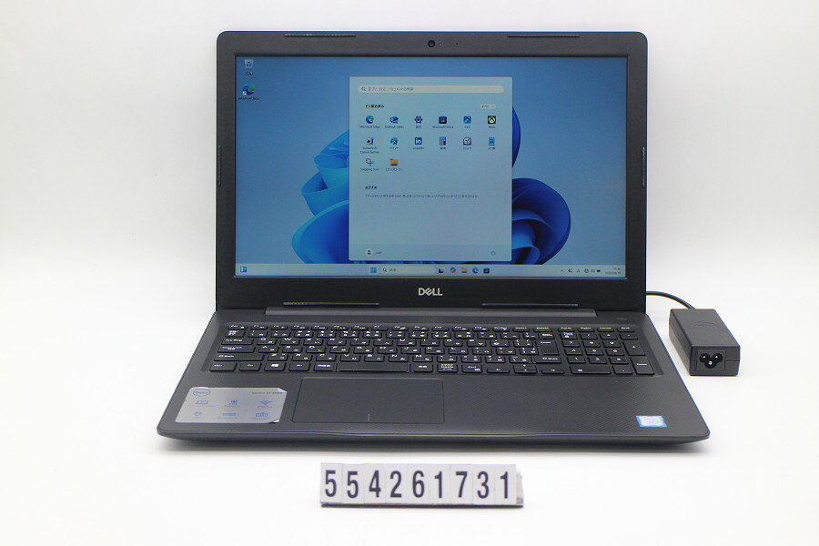 商品情報 No.554261731メーカーDELL商品名 型番・型名Vostro 3580仕様■基本スペック　・CPU：Corei5 8265U 1.6GHz(4コア8スレッド)　・メモリ：8192MB(8GB×1枚(空きスロット×1))　・HDD：256GB(SSD)　・VGA：オンボード　・DRIVE：DVDマルチ　・モニター：15.6インチワイドFHD(1920x1080)　・その他機能：無線LAN Bluetooth USB3.0 HDMI Webカメラ microSDスロット テンキー付キーボード　・リカバリ：11 Pro 64bitリカバリ済(OS導入済)状態・動作状況■動作：中古動作品 ※液晶パネル面：確認した限り目立つ傷なし ※液晶表示：確認した限り目立つ表示不良なし ※バッテリ状態：充電駆動可能 ※バッテリは保証対象外となります。外観■汚れ　・外装汚れ若干有り。■シール痕　・若干あり。■傷　・外装に使用に差し支えない擦り傷がございます。■その他　・中古品のため使用に差し支えない傷、汚れがある場合がございます。　・本体内外装は清掃しておりますが、多少の汚れが残っている可能性がございます。　・全体摩耗 擦り傷 パームレスト摩耗 タッチパッド摩耗 液晶枠摩耗あり　・キーボード特記事項：摩耗あり附属品■付属品(下記に記載の物以外は付属いたしません。また、写真に掲載の無い物は付属いたしません)　・ACアダプター対応情報-備考　・11 Pro 64bitリカバリ済(OS導入済)※リカバリ完了しておりますので、お届け後すぐにご利用頂けます。ご注意　・掲載中の商品について、一部の在庫は各地方のPCコンフル店頭でも展示、販売しています。　・搭載されたSSDやバッテリー等に関して、お問い合わせによる追加の状態確認(健康状態や残量等)は誠に申し訳ありませんが対応いたしておりません。　・店頭で展示している関係上、ごく稀に展示中の破損や付属品の欠損等が発生する場合がございます。その際には、当店よりお客さまにご連絡させていただきます。　・その場合、代替品をご提案させていただきます。ご提案商品がご注文者様の要件に添いません場合はキャンセル対応させて頂きます。　・PCコンフルの在庫に関しましては、同時発送およびサイズによりますが同梱発送を対応させて頂けます。但し在庫が複数拠点の場合、対応がかないません。