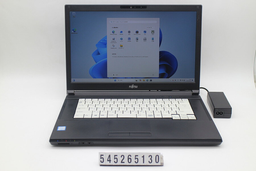 商品情報 No.545265130メーカー富士通商品名 型番・型名LIFEBOOK A749/A※FMVA61004仕様■基本スペック　・CPU：Corei5 8365U 1.6GHz(4コア8スレッド)　・メモリ：8192MB(4GB×2枚(空きスロットなし))　・HDD：128GB(SSD)　・VGA：オンボード　・DRIVE：DVD-ROM　・モニター：15.6インチワイドFHD(1920x1080)　・その他機能：無線LAN Bluetooth SDスロット USB3.0 HDMI Webカメラ 顔認証　・リカバリ：11 Pro 64bitリカバリ済(OS導入済)状態・動作状況■動作：中古動作品 ※液晶パネル面：確認した限り目立つ傷なし ※液晶表示：確認した限り目立つ表示不良なし ※バッテリ状態：充電駆動可能 ※バッテリは保証対象外となります。外観■汚れ　・外装汚れ若干有り。■シール痕　・若干あり。■傷　・外装に使用に差し支えない擦り傷がございます。■その他　・中古品のため使用に差し支えない傷、汚れがある場合がございます。　・本体内外装は清掃しておりますが、多少の汚れが残っている可能性がございます。　・天板摩耗 パームレスト摩耗 底面摩耗あり　・キーボード特記事項：摩耗あり附属品■付属品(下記に記載の物以外は付属いたしません。また、写真に掲載の無い物は付属いたしません)　・ACアダプター対応情報-備考　・11 Pro 64bitリカバリ済(OS導入済)※リカバリ完了しておりますので、お届け後すぐにご利用頂けます。ご注意　・掲載中の商品について、一部の在庫は各地方のPCコンフル店頭でも展示、販売しています。　・搭載されたSSDやバッテリー等に関して、お問い合わせによる追加の状態確認(健康状態や残量等)は誠に申し訳ありませんが対応いたしておりません。　・店頭で展示している関係上、ごく稀に展示中の破損や付属品の欠損等が発生する場合がございます。その際には、当店よりお客さまにご連絡させていただきます。　・その場合、代替品をご提案させていただきます。ご提案商品がご注文者様の要件に添いません場合はキャンセル対応させて頂きます。　・PCコンフルの在庫に関しましては、同時発送およびサイズによりますが同梱発送を対応させて頂けます。但し在庫が複数拠点の場合、対応がかないません。
