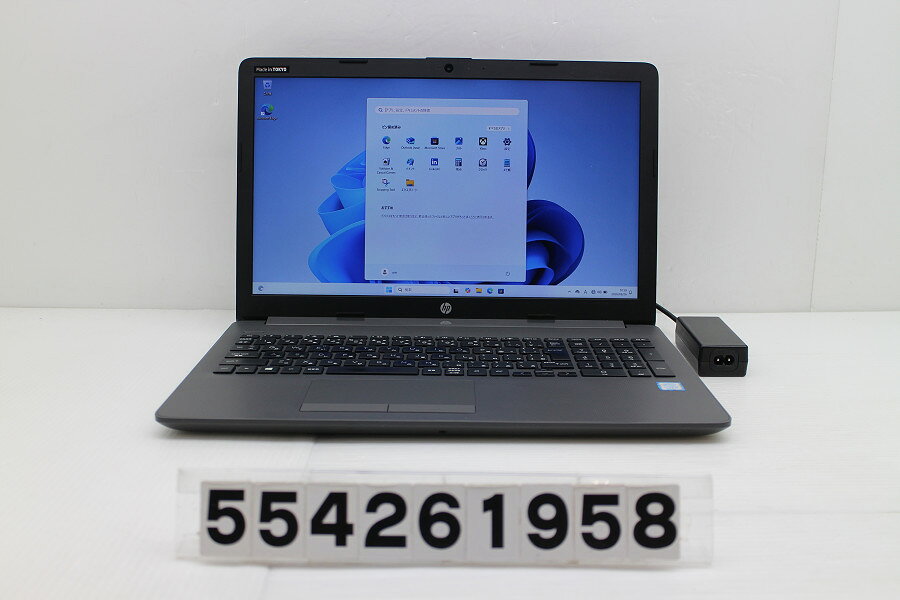 hp 250 G7 Core i5 8265U 1.6GHz/8GB/256GB(SSD)/Multi/15.6W/FHD(1920x1080)/Win11【中古】【20260901】
