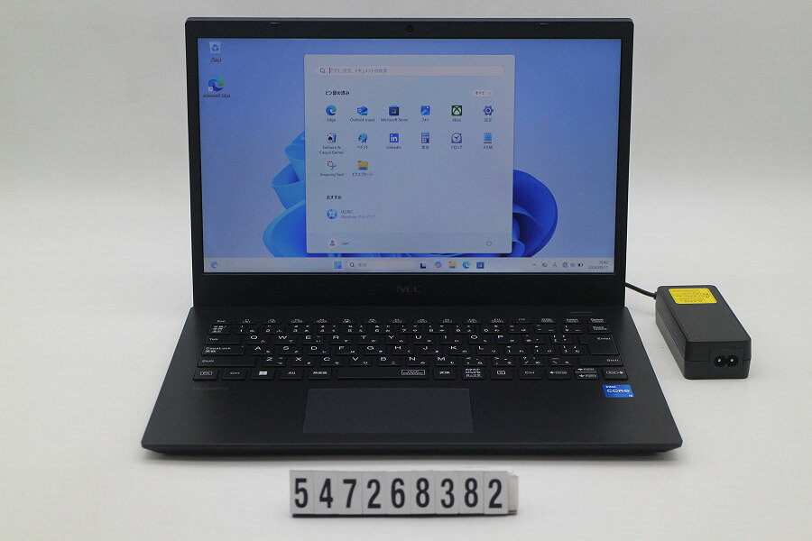 NEC PC-VKT42M3G9VA9 Core i5 1135G7 2.4GHz/8GB/256GB(SSD)/14W/FHD(1920x1080)/Win11 画面ライン抜けあり【中古】【20260918】