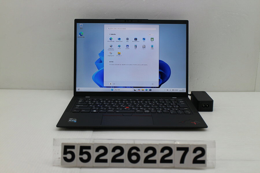 Lenovo ThinkPad X1 Carbon 10th Gen Core i5 1235U 1.3GHz/8GB/256GB(SSD)/14W/WUXGA(1920x1200)/Win11【中古】【20260916】