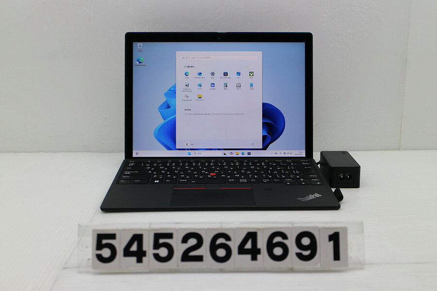 Lenovo ThinkPad X12 Detachable Gen1 Core i5 1130G7 1.1GHz/16GB/256GB(SSD)/12.3/WUXGA+(1920x1280) タッチパネル/Win11【中古】【20261001】