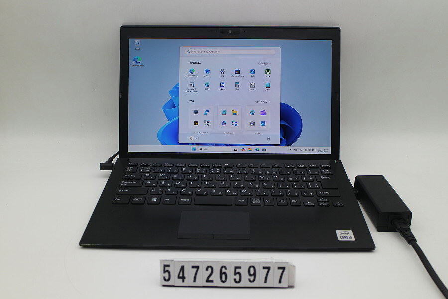 商品情報 No.547265977メーカーVAIO商品名 型番・型名VJPG13C12N仕様■基本スペック　・CPU：Corei5 1035G1 1GHz(4コア8スレッド)　・メモリ：8192MB(変更不可)　・HDD：128GB(SSD)　・VGA：オンボード　・DRIVE：なし　・モニター：13.3インチワイドFHD(1920x1080)　・その他機能：無線LAN Bluetooth SDスロット USB3.0 HDMI Webカメラ 顔認証 USB(Type-C) バックライト付キーボード SIMスロット　・リカバリ：11 Pro 64bitリカバリ済(OS導入済)状態・動作状況■動作：中古動作品 ※液晶パネル面：確認した限りキーボード痕あり ※液晶表示：確認した限り目立つ表示不良なし ※バッテリ状態：充電駆動可能 ※バッテリは保証対象外となります。外観■汚れ　・外装汚れ若干有り。■シール痕　・若干あり。■傷　・外装に使用に差し支えない擦り傷がございます。■その他　・中古品のため使用に差し支えない傷、汚れがある場合がございます。　・本体内外装は清掃しておりますが、多少の汚れが残っている可能性がございます。　・天板摩耗 パームレスト摩耗 底面摩耗 内観摩耗あり　・キーボード特記事項：摩耗あり附属品■付属品(下記に記載の物以外は付属いたしません。また、写真に掲載の無い物は付属いたしません)　・ACアダプター対応情報-備考　・11 Pro 64bitリカバリ済(OS導入済)※リカバリ完了しておりますので、お届け後すぐにご利用頂けます。　・WWAN、SIMスロットは動作未確認、保証対象外ですご注意　・掲載中の商品について、一部の在庫は各地方のPCコンフル店頭でも展示、販売しています。　・搭載されたSSDやバッテリー等に関して、お問い合わせによる追加の状態確認(健康状態や残量等)は誠に申し訳ありませんが対応いたしておりません。　・店頭で展示している関係上、ごく稀に展示中の破損や付属品の欠損等が発生する場合がございます。その際には、当店よりお客さまにご連絡させていただきます。　・その場合、代替品をご提案させていただきます。ご提案商品がご注文者様の要件に添いません場合はキャンセル対応させて頂きます。　・PCコンフルの在庫に関しましては、同時発送およびサイズによりますが同梱発送を対応させて頂けます。但し在庫が複数拠点の場合、対応がかないません。
