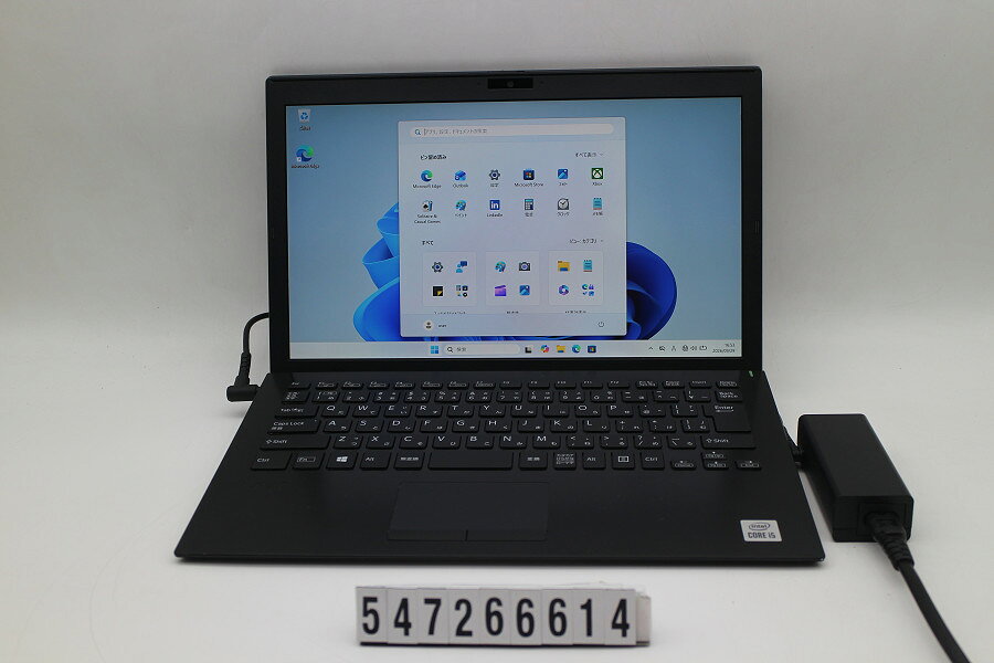 商品情報 No.547266614メーカーVAIO商品名 型番・型名VJPG13C12N仕様■基本スペック　・CPU：Corei5 1035G1 1GHz(4コア8スレッド)　・メモリ：8192MB(変更不可)　・HDD：128GB(SSD)　・VGA：オンボード　・DRIVE：なし　・モニター：13.3インチワイドFHD(1920x1080)　・その他機能：無線LAN Bluetooth SDスロット USB3.0 HDMI Webカメラ 顔認証 USB(Type-C) バックライト付キーボード SIMスロット　・リカバリ：11 Pro 64bitリカバリ済(OS導入済)状態・動作状況■動作：中古動作品 ※液晶パネル面：確認した限り薄いキーボード痕あり ※液晶表示：確認した限り目立つ表示不良なし ※バッテリ状態：充電駆動可能 ※バッテリは保証対象外となります。外観■汚れ　・外装汚れ若干有り。■シール痕　・若干あり。■傷　・外装に使用に差し支えない擦り傷がございます。■その他　・中古品のため使用に差し支えない傷、汚れがある場合がございます。　・本体内外装は清掃しておりますが、多少の汚れが残っている可能性がございます。　・天板摩耗 シール痕 パームレスト摩耗 前面摩耗あり　・キーボード特記事項：摩耗あり附属品■付属品(下記に記載の物以外は付属いたしません。また、写真に掲載の無い物は付属いたしません)　・ACアダプター対応情報-備考　・11 Pro 64bitリカバリ済(OS導入済)※リカバリ完了しておりますので、お届け後すぐにご利用頂けます。　・WWAN、SIMスロットは動作未確認、保証対象外ですご注意　・掲載中の商品について、一部の在庫は各地方のPCコンフル店頭でも展示、販売しています。　・搭載されたSSDやバッテリー等に関して、お問い合わせによる追加の状態確認(健康状態や残量等)は誠に申し訳ありませんが対応いたしておりません。　・店頭で展示している関係上、ごく稀に展示中の破損や付属品の欠損等が発生する場合がございます。その際には、当店よりお客さまにご連絡させていただきます。　・その場合、代替品をご提案させていただきます。ご提案商品がご注文者様の要件に添いません場合はキャンセル対応させて頂きます。　・PCコンフルの在庫に関しましては、同時発送およびサイズによりますが同梱発送を対応させて頂けます。但し在庫が複数拠点の場合、対応がかないません。