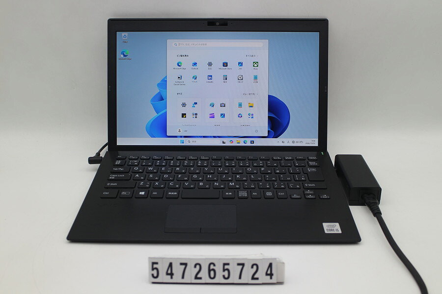 VAIO VJPG13C12N Core i5 1035G1 1GHz/8GB/128GB(SSD)/13.3W/FHD(1920x1080)/Win11【中古】【20261014】
