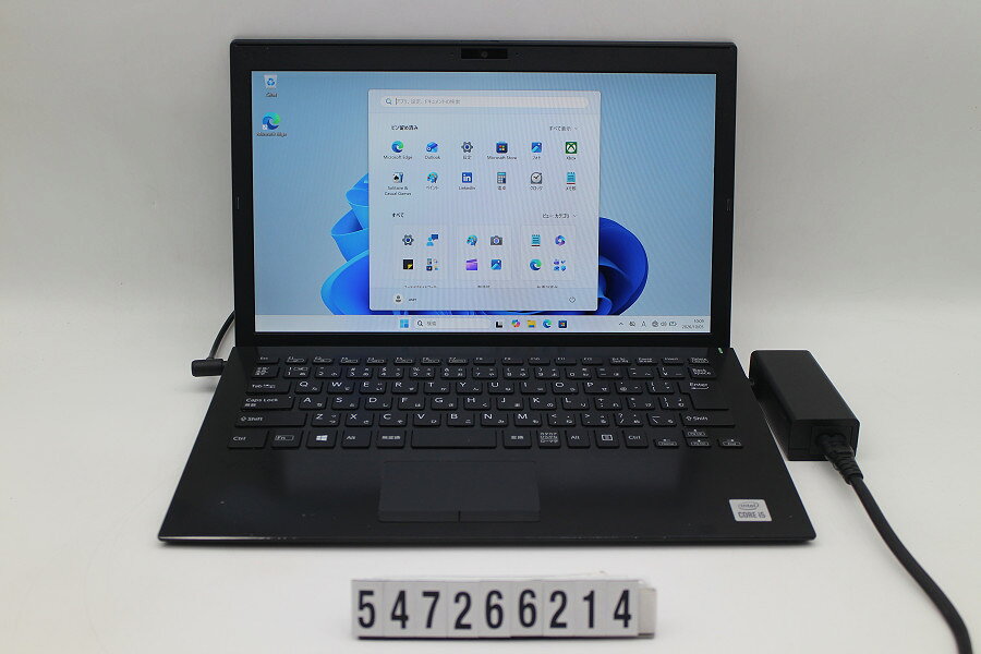 商品情報 No.547266214メーカーVAIO商品名 型番・型名VJPG13C12N仕様■基本スペック　・CPU：Corei5 1035G1 1GHz(4コア8スレッド)　・メモリ：8192MB(変更不可)　・HDD：128GB(SSD)　・VGA：オンボード　・DRIVE：なし　・モニター：13.3インチワイドFHD(1920x1080)　・その他機能：無線LAN Bluetooth SDスロット USB3.0 HDMI Webカメラ 顔認証 USB(Type-C) バックライト付キーボード SIMスロット　・リカバリ：11 Pro 64bitリカバリ済(OS導入済)状態・動作状況■動作：中古動作品 ※液晶パネル面：確認した限り目立つ傷なし ※液晶表示：確認した限りムラあり ※バッテリ状態：充電駆動可能 ※バッテリは保証対象外となります。外観■汚れ　・外装汚れ若干有り。■シール痕　・若干あり。■傷　・外装に使用に差し支えない擦り傷がございます。■その他　・中古品のため使用に差し支えない傷、汚れがある場合がございます。　・本体内外装は清掃しておりますが、多少の汚れが残っている可能性がございます。　・天板摩耗 パームレスト摩耗 塗装ハゲあり　・キーボード特記事項：摩耗あり附属品■付属品(下記に記載の物以外は付属いたしません。また、写真に掲載の無い物は付属いたしません)　・ACアダプター対応情報-備考　・11 Pro 64bitリカバリ済(OS導入済)※リカバリ完了しておりますので、お届け後すぐにご利用頂けます。　・WWAN、SIMスロットは動作未確認、保証対象外ですご注意　・掲載中の商品について、一部の在庫は各地方のPCコンフル店頭でも展示、販売しています。　・搭載されたSSDやバッテリー等に関して、お問い合わせによる追加の状態確認(健康状態や残量等)は誠に申し訳ありませんが対応いたしておりません。　・店頭で展示している関係上、ごく稀に展示中の破損や付属品の欠損等が発生する場合がございます。その際には、当店よりお客さまにご連絡させていただきます。　・その場合、代替品をご提案させていただきます。ご提案商品がご注文者様の要件に添いません場合はキャンセル対応させて頂きます。　・PCコンフルの在庫に関しましては、同時発送およびサイズによりますが同梱発送を対応させて頂けます。但し在庫が複数拠点の場合、対応がかないません。