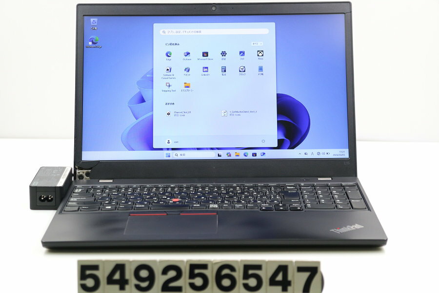 Rakuten - Lenovo ThinkPad L15 Gen1 Core i5 10210U 1.6GHz/8GB/256GB(SSD)/15.6W/FWXGA(1366x768)/Win11 キー文字消えあり【中古】【20260306】