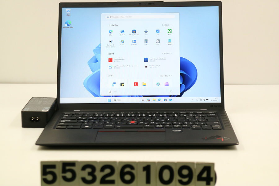 SONY - 【ジャンク品】Lenovo ThinkPad X1 Carbon 10th Gen Core i5 1235U 1.3GHz/16GB/512GB(SSD)/14W/WUXGA(1920x1200)/Win11【中古】【20260417】