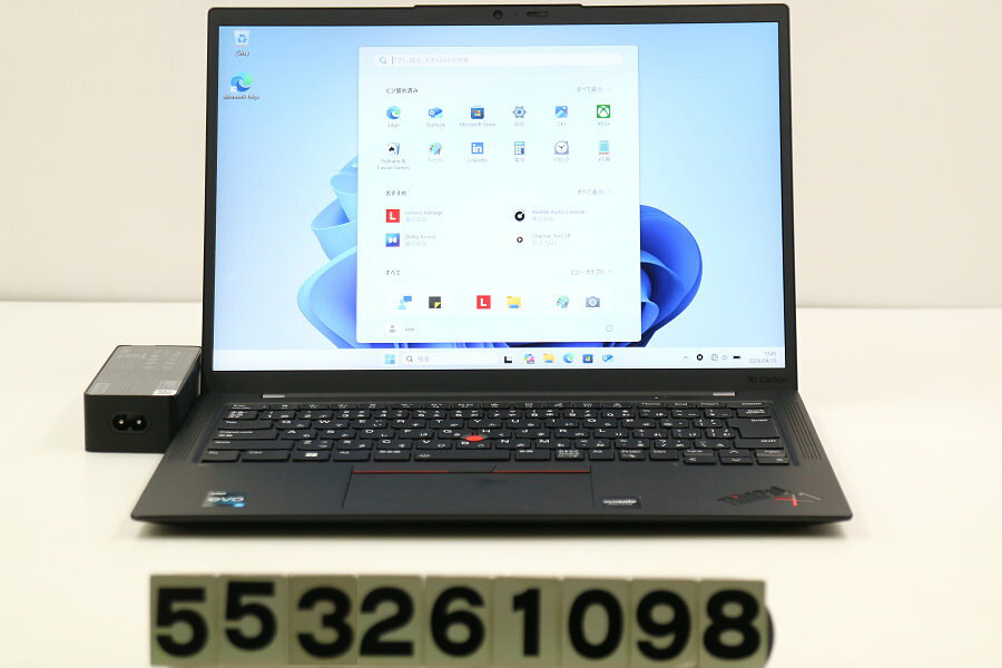 乐天商城 - Lenovo ThinkPad X1 Carbon 10th Gen Core i5 1235U 1.3GHz/16GB/512GB(SSD)/14W/WUXGA(1920x1200)/Win11 画面シミあり【中古】【20260417】