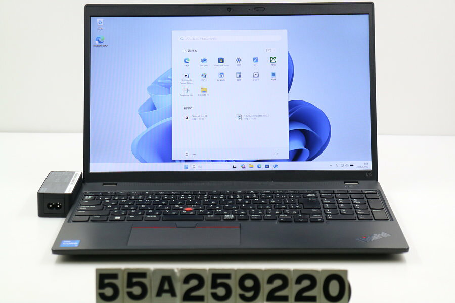 Rakuten - Lenovo ThinkPad L15 Gen3 Core i5 1235U 1.3GHz/8GB/256GB(SSD)/15.6W/FHD(1920x1080)/Win11【中古】【20260226】