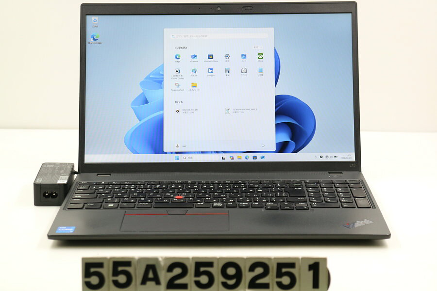 Lenovo ThinkPad L15 Gen3 Core i5 1235U 1.3GHz/8GB/256GB(SSD)/15.6W/FHD(1920x1080)/Win11【中古】【20260226】