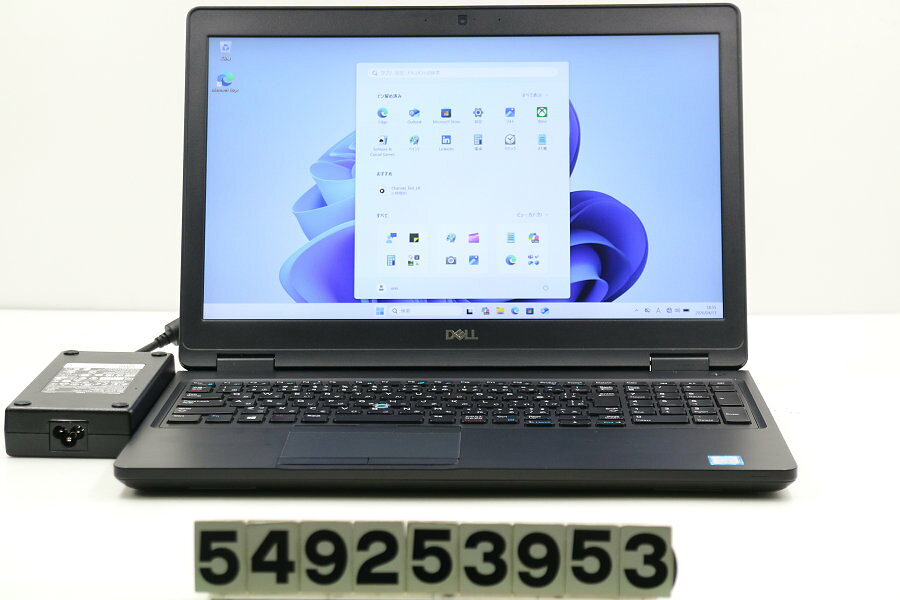 Rakuten - DELL Precision 3530 Core i7 8750H 2.2GHz/8GB/256GB(SSD)/15.6W/FHD(1920x1080)/Win11/Quadro P600【中古】【20260417】