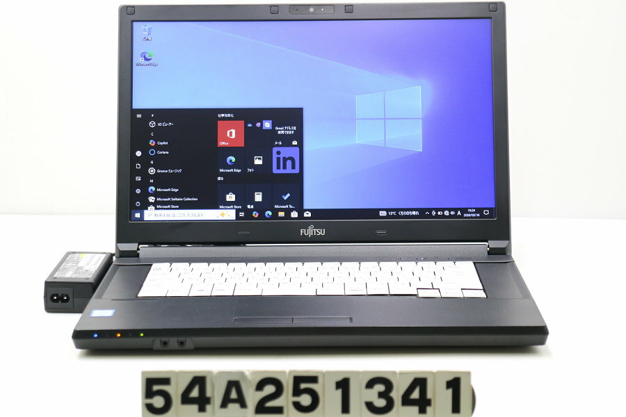 富士通 LIFEBOOK A577/T Core i3 7130U 2.7GHz/8GB/256GB(SSD)/15.6W/FWXGA(1366x768)/Win10【中古】【20260318】