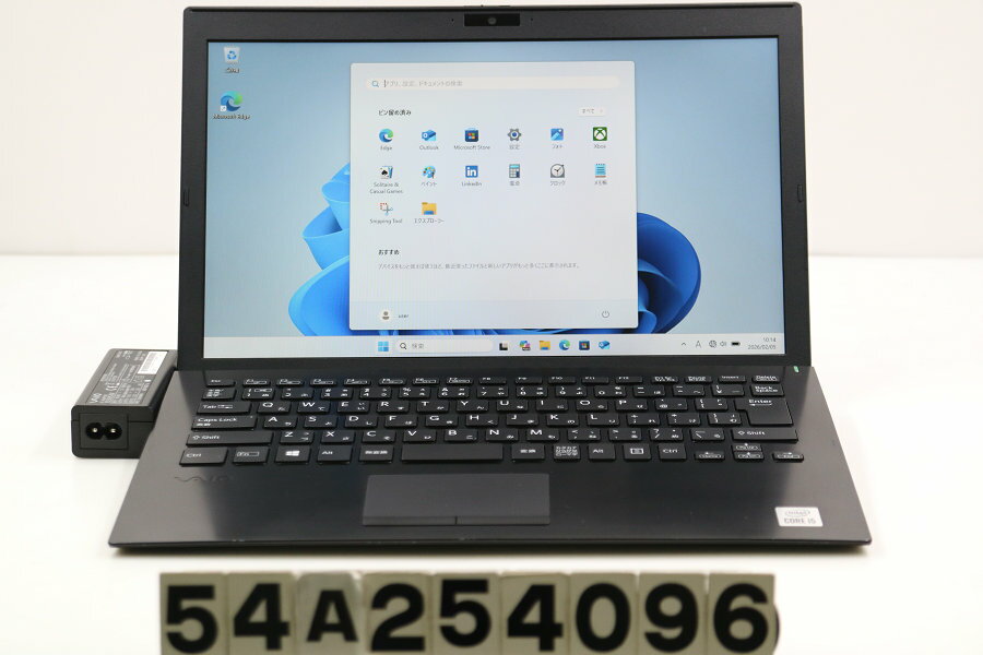 VAIO VJPG13C11N Core i5 1035G1 1GHz/8GB/256GB(SSD)/13.3W/FHD(1920x1080)/Win11【中古】【20260206】