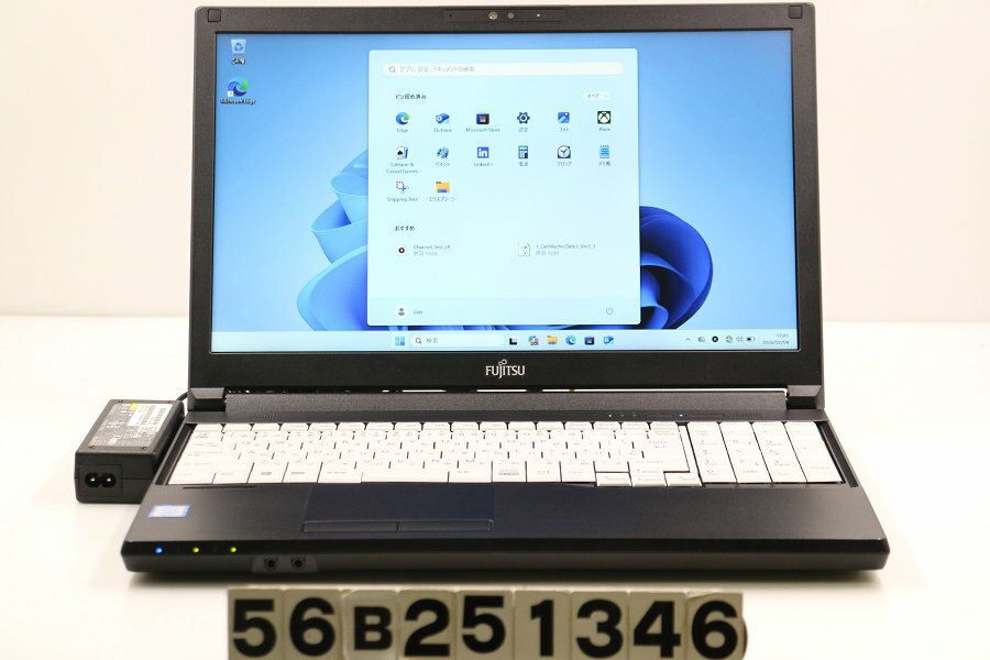 富士通 LIFEBOOK A579/B Core i3 8145U 2.1GHz/8GB/256GB(SSD)/DVD/15.6W/FWXGA(1366x768)/Win11【中古】【20260206】