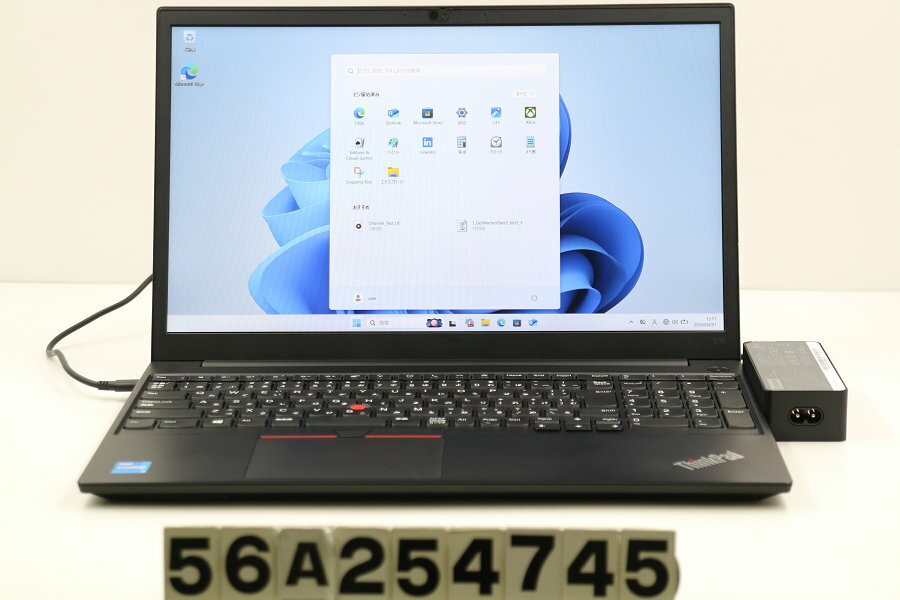 SHARP - Lenovo ThinkPad E15 Gen2 Core i5 1135G7 2.4GHz/8GB/256GB(SSD)/15.6W/FHD(1920x1080)/Win11【中古】【20260402】