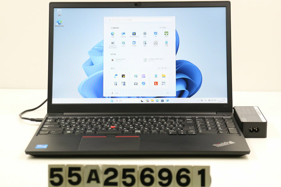 15 inches - Lenovo ThinkPad E15 Gen2 Core i5 1135G7 2.4GHz/8GB/256GB(SSD)/15.6W/FHD(1920x1080)/Win11 タッチパッドキズあり【中古】【20260402】