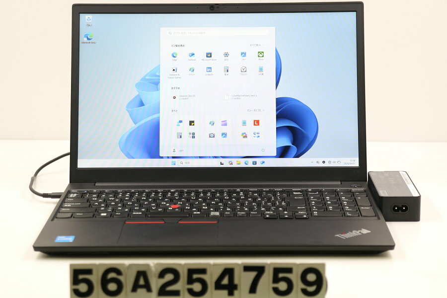 Hewlett Packard - Lenovo ThinkPad E15 Gen2 Core i5 1135G7 2.4GHz/8GB/256GB(SSD)/15.6W/FHD(1920x1080)/Win11 外装打痕あり【中古】【20260402】