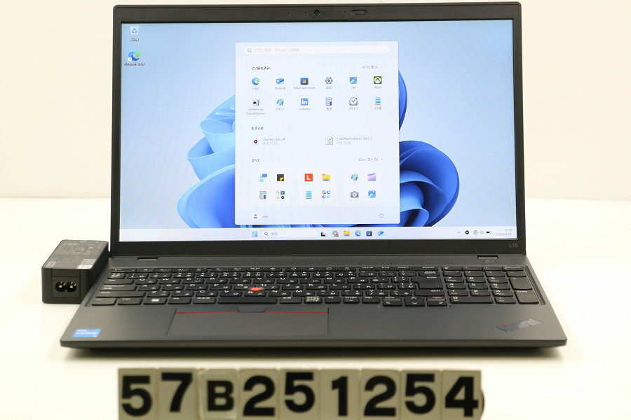 Rakuten - Lenovo ThinkPad L15 Gen3 Core i5 1235U 1.3GHz/8GB/256GB(SSD)/15.6W/FHD(1920x1080)/Win11 外装凹みあり【中古】【20260318】