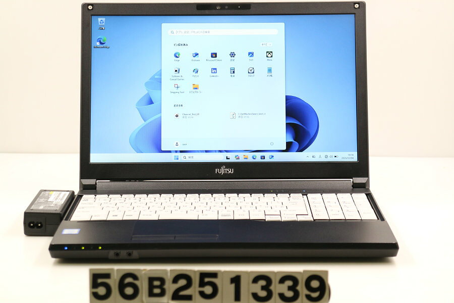 乐天商城 - 富士通 LIFEBOOK A579/B Core i3 8145U 2.1GHz/8GB/256GB(SSD)/DVD/15.6W/FWXGA(1366x768)/Win11 カメラ不良【中古】【20260206】