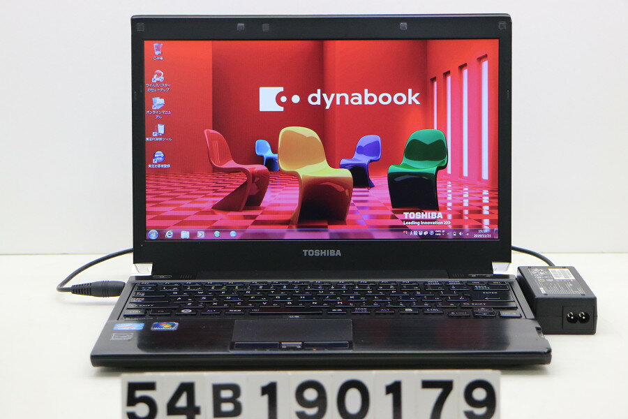 東芝 dynabook R731/D Core i3 2330M 2.2GHz/3GB/250GB/13.3W/FWXGA(1366x768)/Win7 キーボード難あり【中古】【20191122】