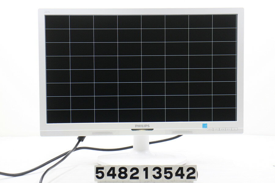 【ジャンク品】PHILIPS 221S6QHAW/11 21.5インチワイド FHD(1920x1080)液晶モニター D-Sub/DVI-D/HDMI 液晶表示不良【中古】【20211110】