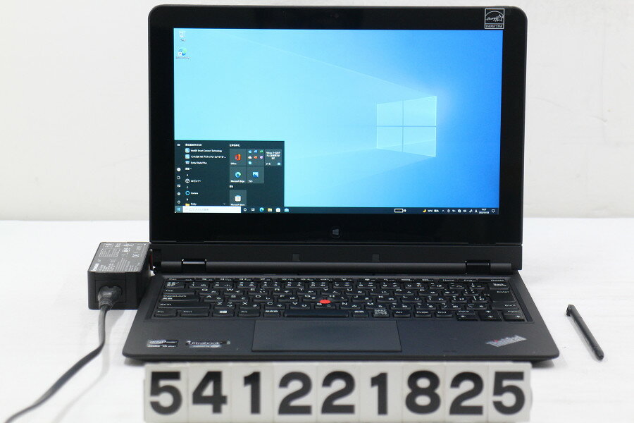 Lenovo ThinkPad Helix Core i5 3427U 1.8GHz/4GB/180GB(SSD)/11.6W/FHD(1920x1080) タッチパネル/Win10 バッテリー完全消耗【中古】【20220203】