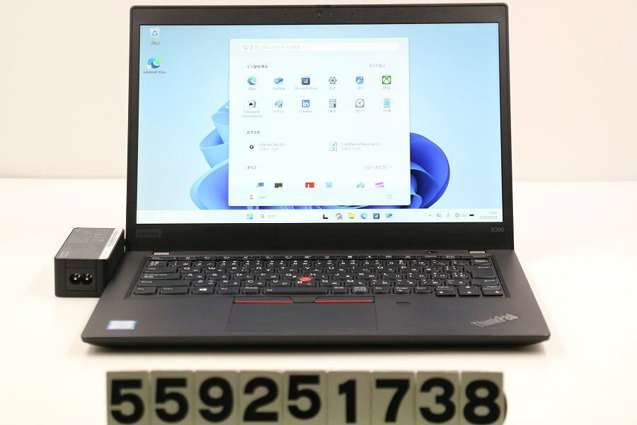 Rakuten - Lenovo ThinkPad X390 Core i5 8365U 1.6GHz/16GB/256GB(SSD)/13.3W/FHD(1920x1080)/Win11【中古】【20260410】