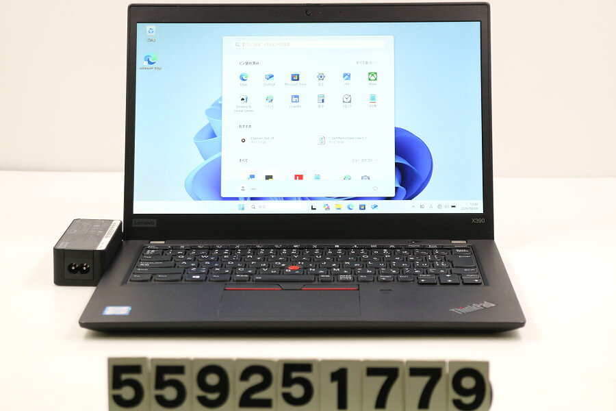 Rakuten - Lenovo ThinkPad X390 Core i5 8365U 1.6GHz/16GB/256GB(SSD)/13.3W/FHD(1920x1080)/Win11【中古】【20260410】