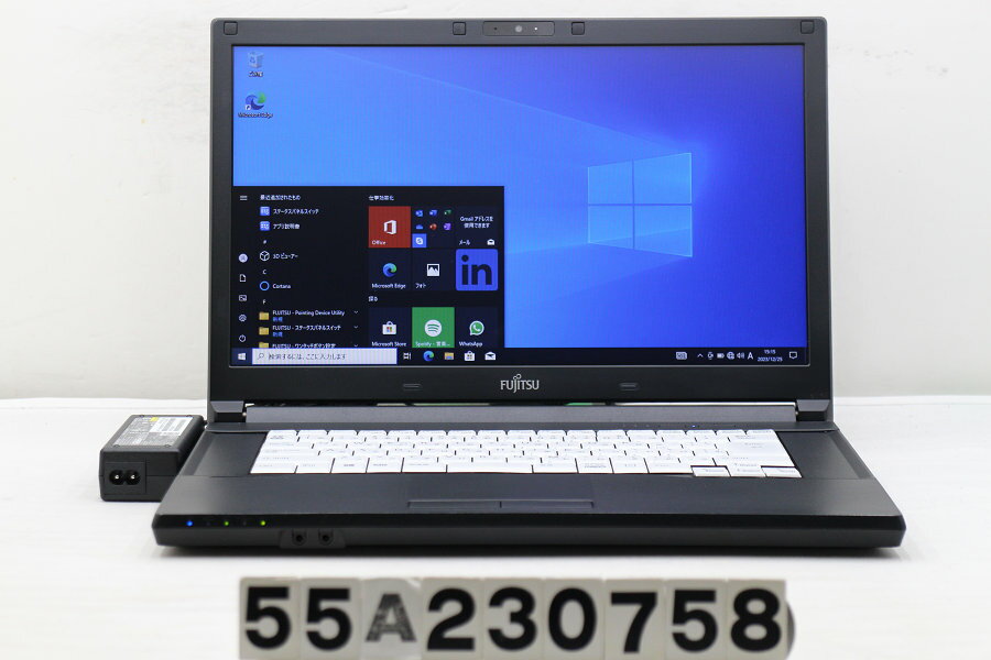 富士通 LIFEBOOK A577/T Core i3 7130U 2.7GHz/8GB/256GB(SSD)/15.6W/FWXGA(1366x768)/Win10