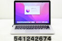 Apple MacBook Pro Retina A1502 Early 2015 Core i5 5257U 2.7GHz/16GB/256GB(SSD)/13.3W/WQXGA バッテリー完全消耗【中古】【20240213】