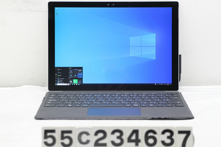 【ジャンク品】Microsoft Surface Pro 4 Core m3 6Y30 0.9GHz/4GB/128GB(SSD)/Win10 バッテリー完全消耗 カメラ不良 AC欠品【中古】【20240223】