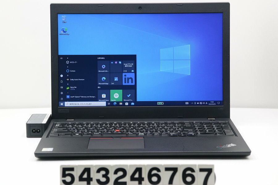 Lenovo ThinkPad L580 Core i5 7200U 2.5GHz/8GB/256GB(SSD)/15.6W/FWXGA(1366x768)/Win10【中古】【20240406】
