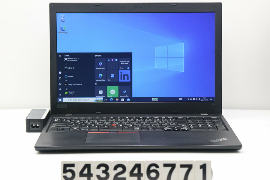 Lenovo ThinkPad L580 Core i5 7200U 2.5GHz/8GB/256GB(SSD)/15.6W/FWXGA(1366x768)/Win10【中古】【20240406】