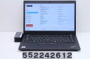 【ジャンク品】Lenovo ThinkPad X13 Gen1 Core i5 10210U 1.6GHz/8GB/ストレージ無し/13.3W/FHD(1920x1080) 不良あり【中古】【20240413】