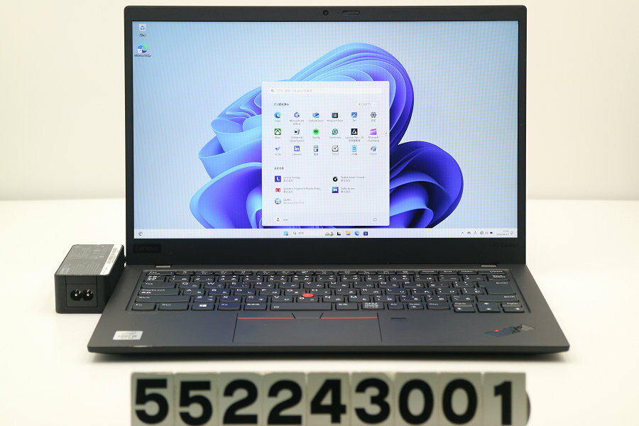 Lenovo ThinkPad X1 Carbon 8th Gen Core i5 10210U 1.6GHz/8GB/256GB(SSD)/14W/FHD(1920x1080)/Win11 液晶ムラ【中古】【20240411】