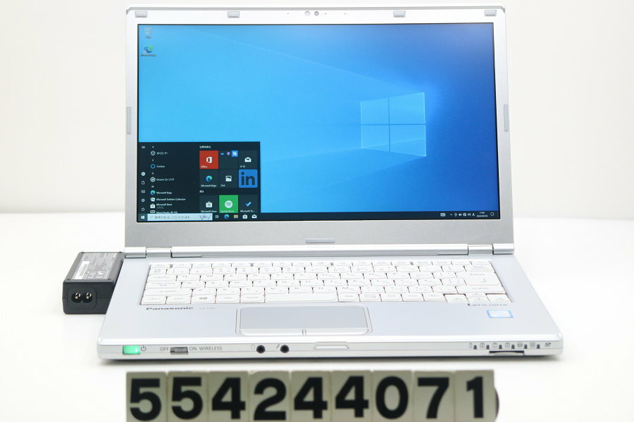 Panasonic CF-LX6RDGVS Core i5 7300U 2.6GHz/8GB/256GB(SSD)/Multi/14W/FHD(1920x1080)/Win10【中古】【20240906】
