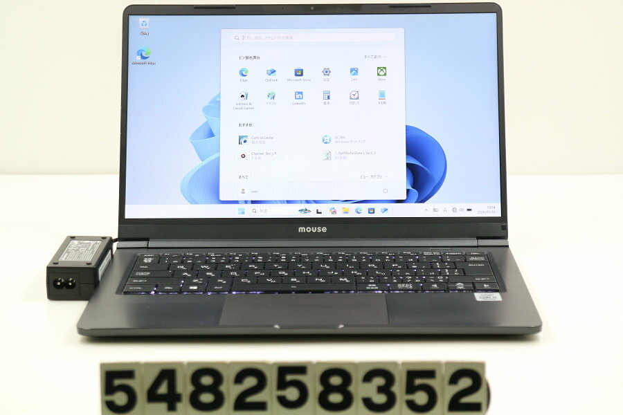Panasonic - mousecomputer X4-i5CMLAB-YTV Core i5 10210U 1.6GHz/8GB/128GB(SSD)/14W/FHD(1920x1080)/Win11 ゴム足全欠損【中古】【20260410】