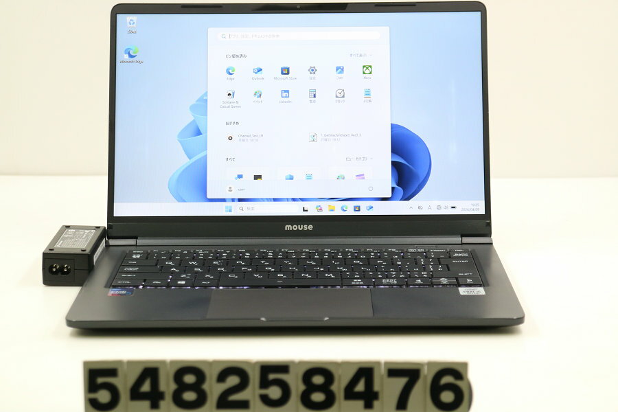 Hewlett Packard - mousecomputer X4-i5CMLAB-YTV Core i5 10210U 1.6GHz/8GB/128GB(SSD)/14W/FHD(1920x1080)/Win11 外装変形あり【中古】【20260410】